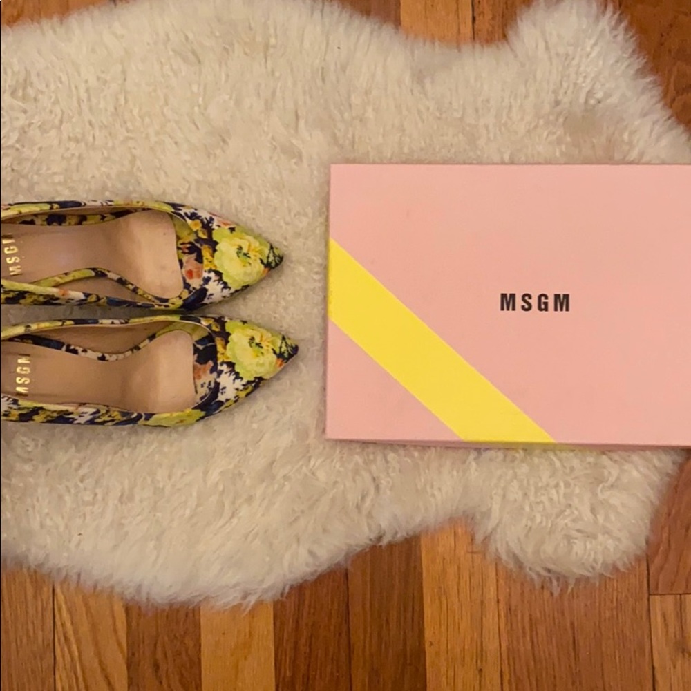 MSGM Floral pumps - Picture 6 of 7